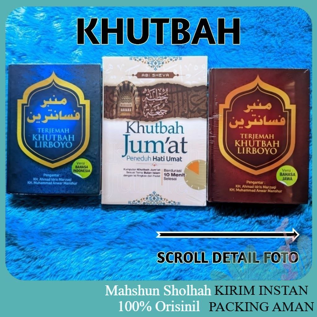 Mimbar Pesantren Khotbah Terjemah Lirboyo Versi Bahasa Jawa Dan Indonesia Kitab Hotbah Jumat Singkat