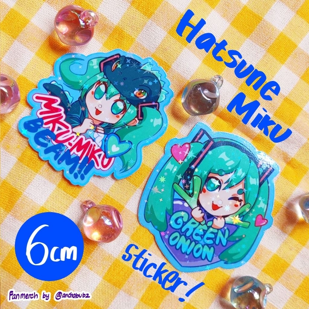 

STICKER HATSUNE MIKU 6CM STAR LAMINATION FANMERCH