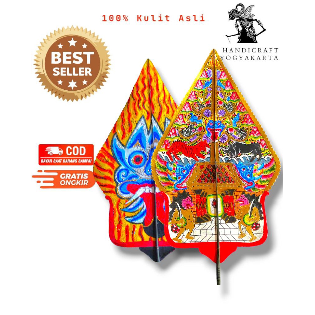 Wayang Kulit Sapi Gunungan Kayon Standar 60 Cm