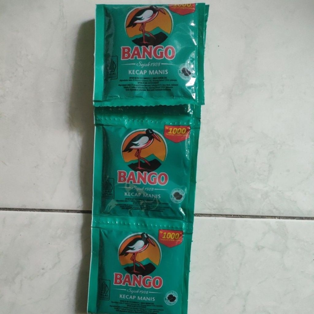 

Kecap Bango Sachet 25g 1 renceng isi 12