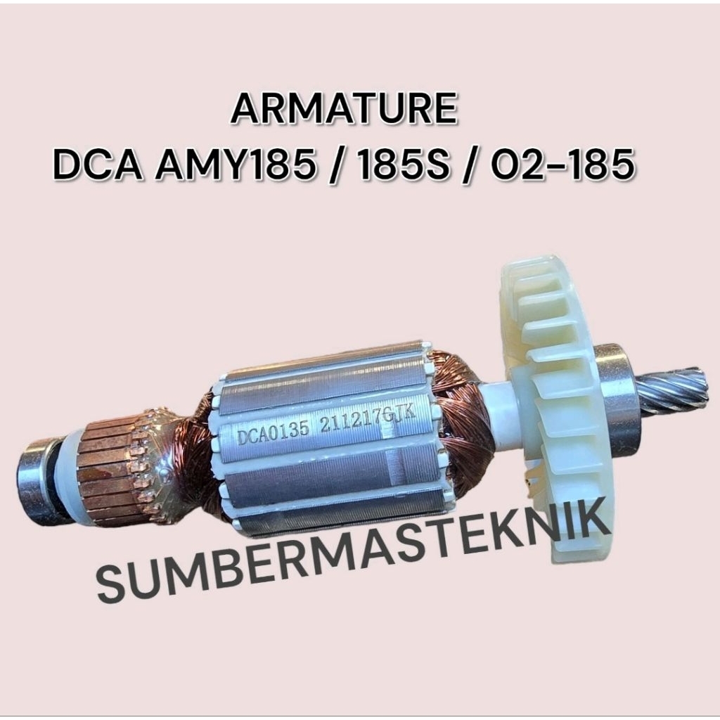 ARMATURE DCA AMY185 AMY185S AMY02-185 ANGKER ROTOR MESIN CIRCULAR SAW DCA AMY 185 AMY 185S AMY 02-18