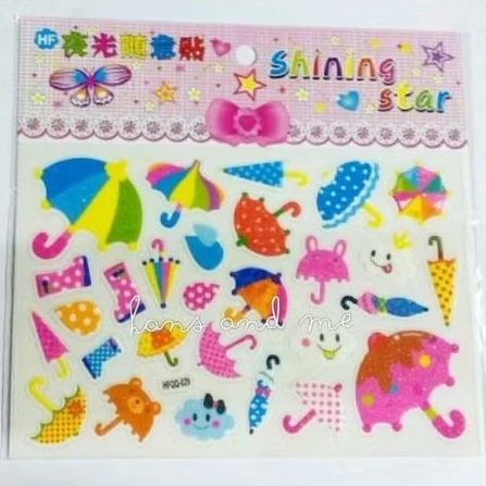 

Sticker Glitter - Payung