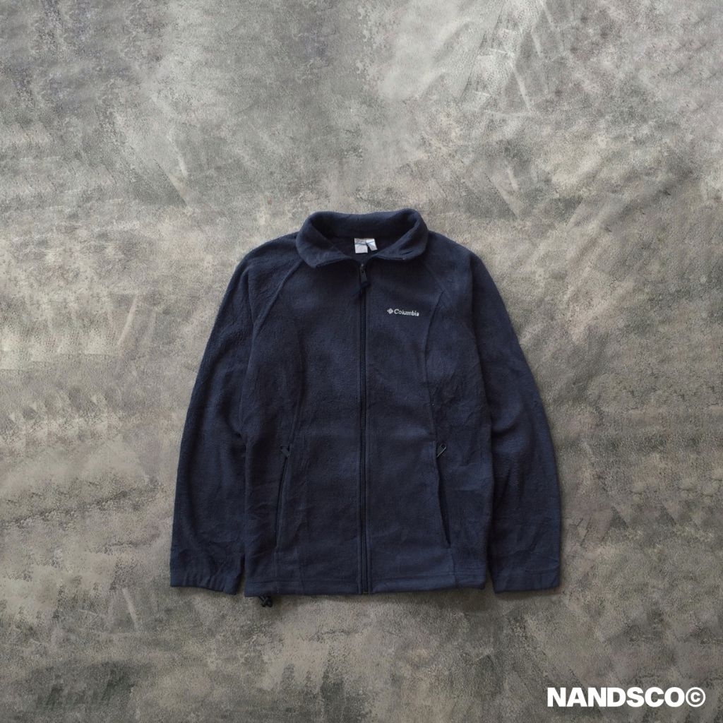 Columbia Polar Fleece Zipper Jacket - Blue