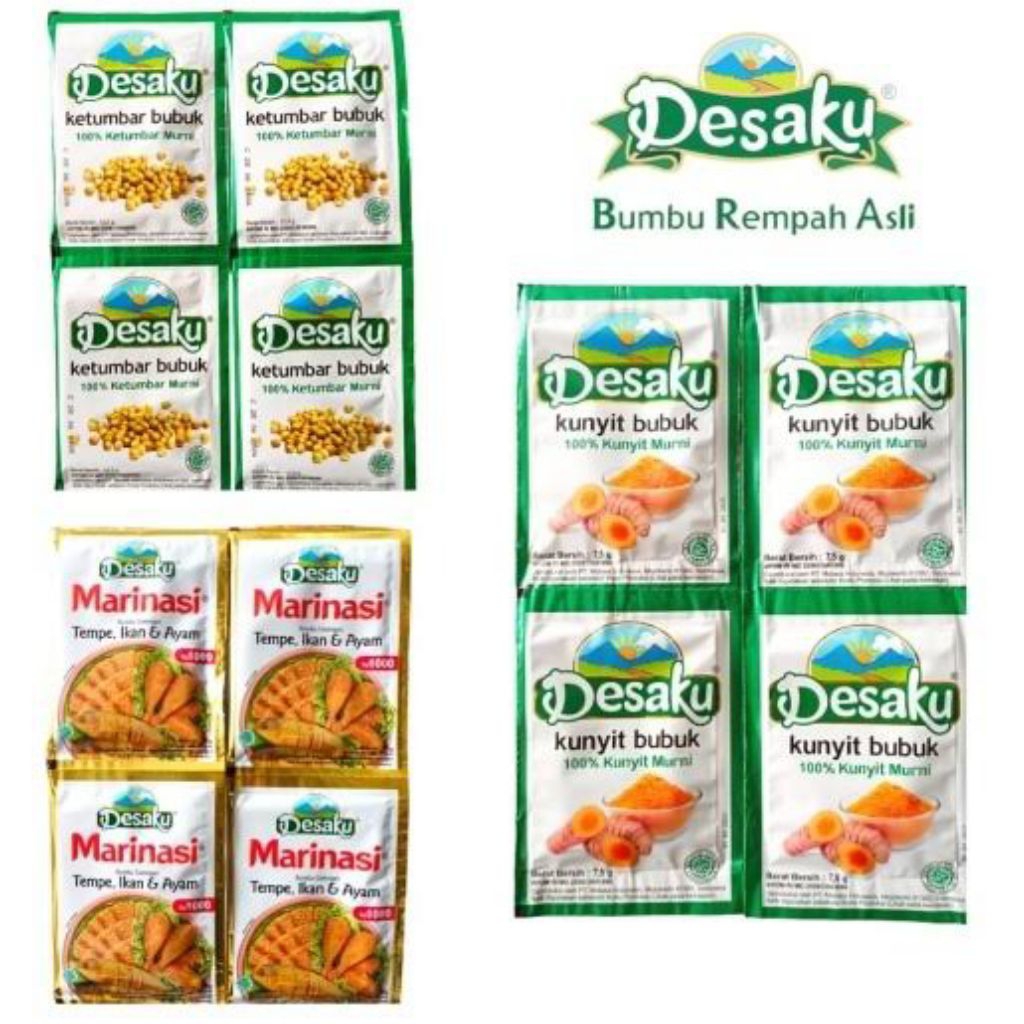 

DESAKU REMPAH BUBUK (ISI 12 SACHET)