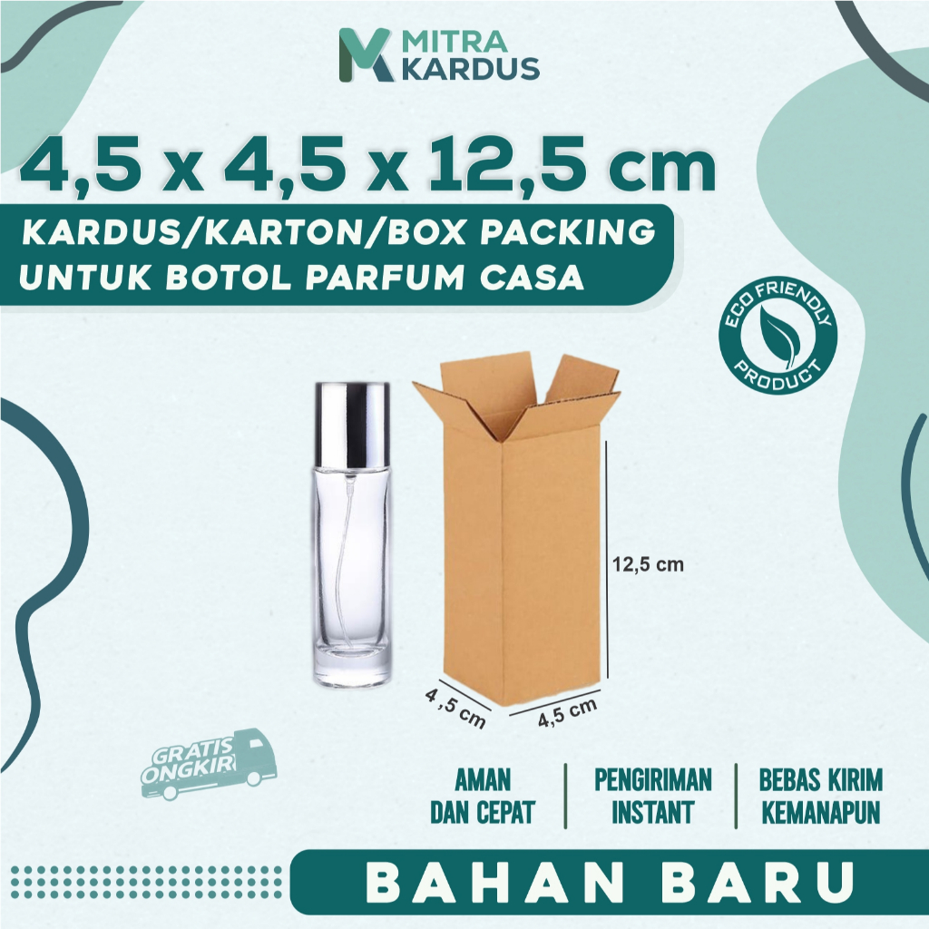 

kardus packing 4,5x4,5x12,5 cm / box karton corrugated single wall premium / Box Packing packing online