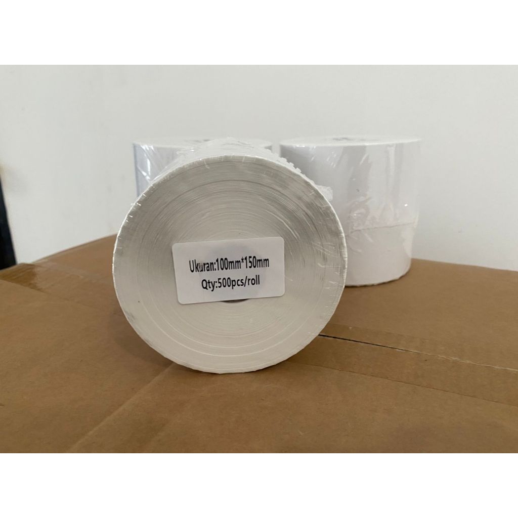 

Kertas Resi Thermal Satuan 100 x 15m – Roll Label Praktis Siap Pakai