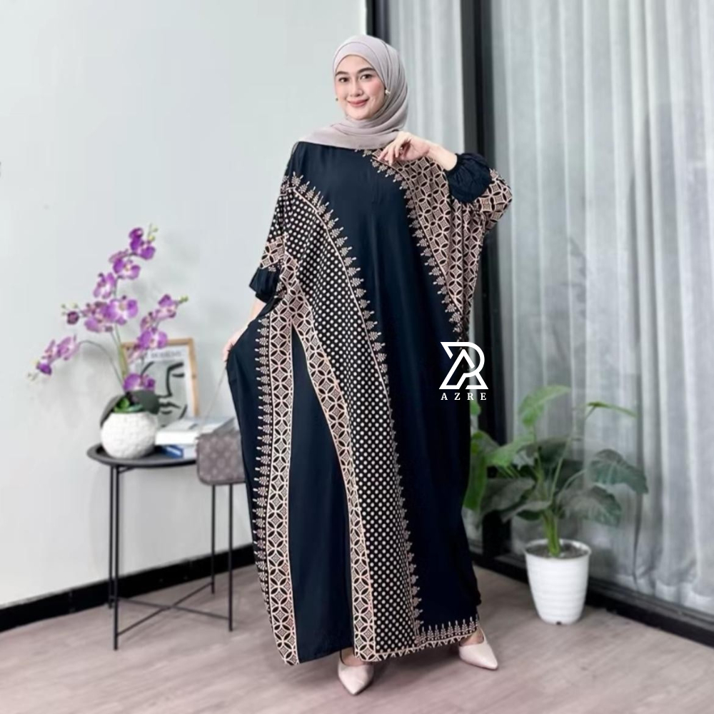 Kaftan Motif Madinah Premium Rayon Tebal Jumbo Ld 180 cm