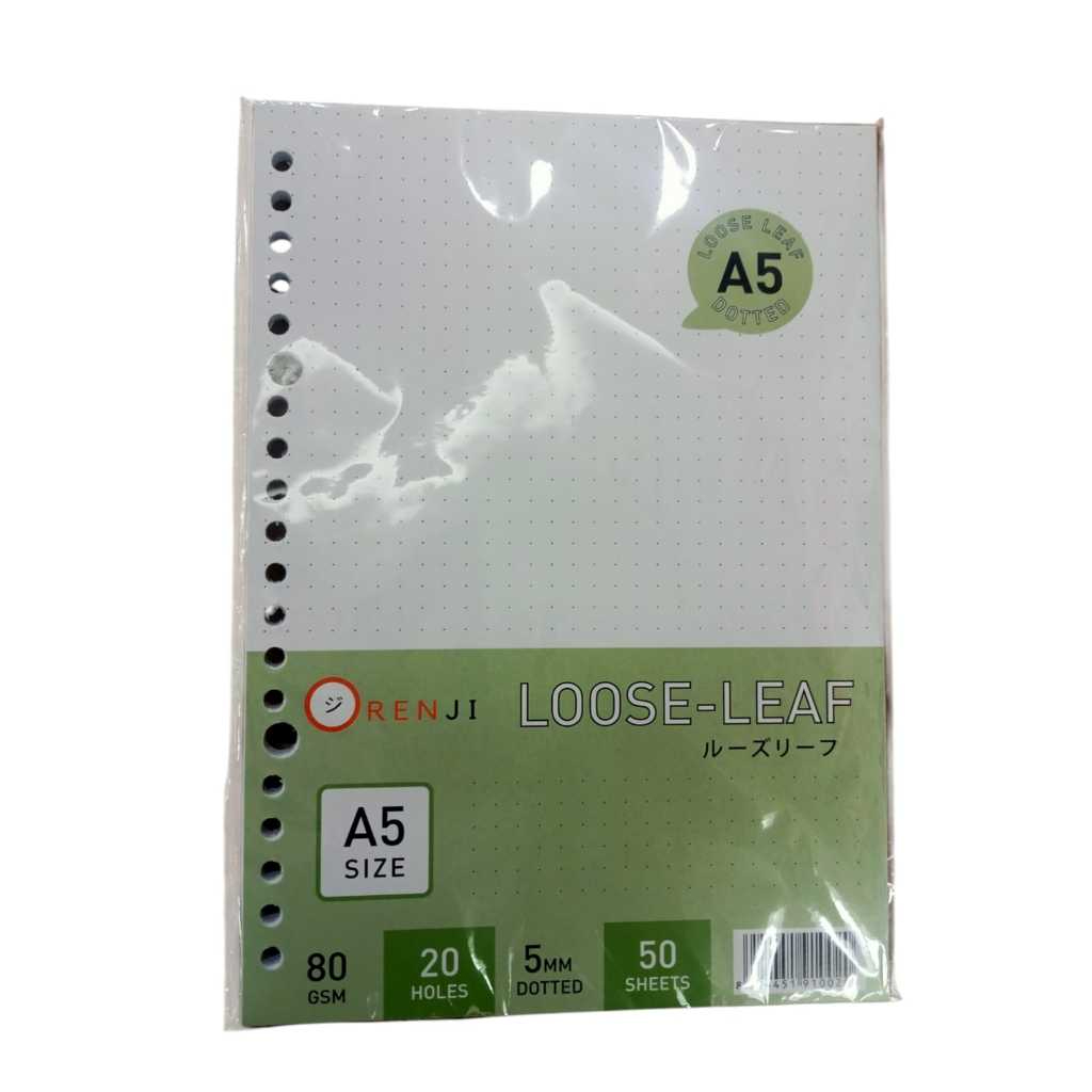

Gramedia Yogya - Orenji Loose Leaf A5 50 Lembar Dot Titik / Kurnia Agung