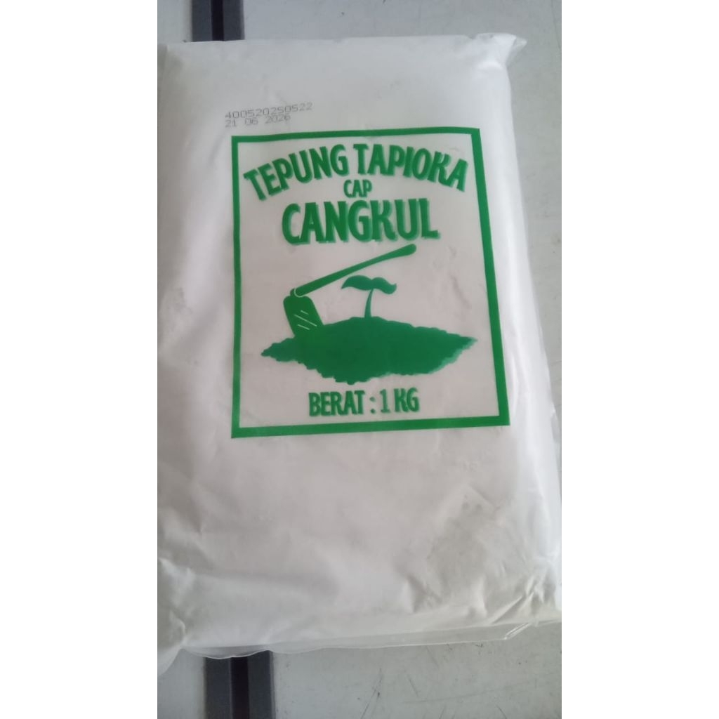 

Tepung Tapioka cap Cangkul 1kg