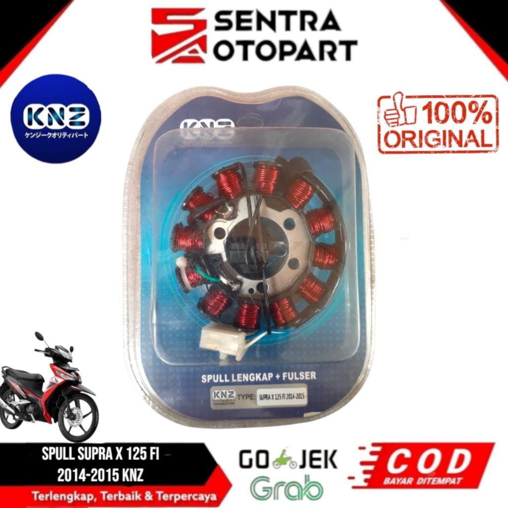 Sepul spul spull Supra x 125 new fi injeksi 2014 k41 Knz