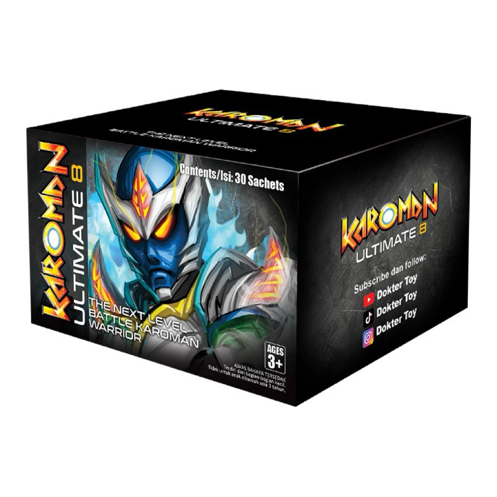 (1BOX) 3D DR.TOYS / CRAZY BIRD - KAROMAN - SPINER - KPAD - LEBARAN - TEMPAT PENSIL - MOBILE LEGEND -