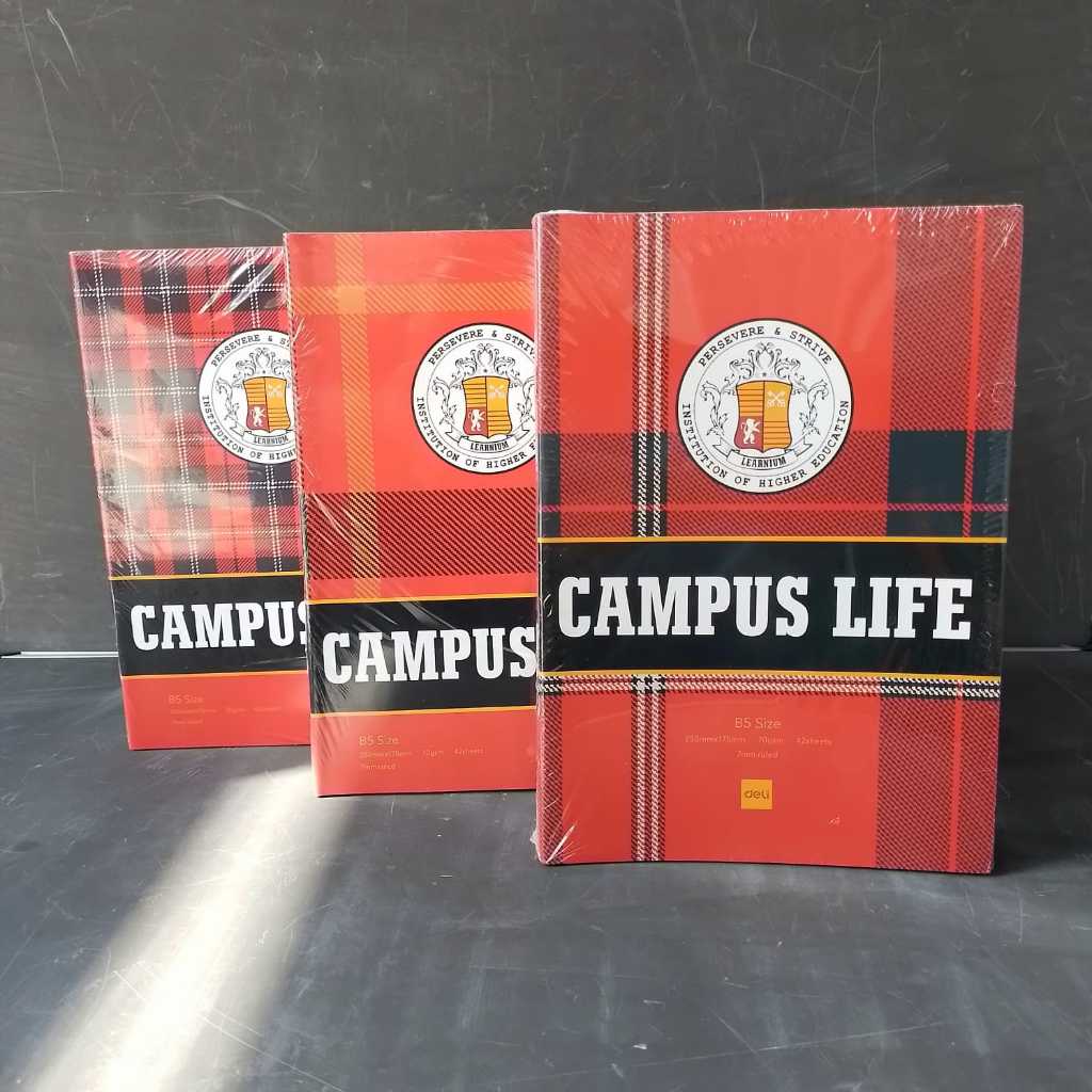 

Buku Tulis Campus Boxy Deli 42 Lembar Campus ( Pak 10 Buku ) [ Original ]