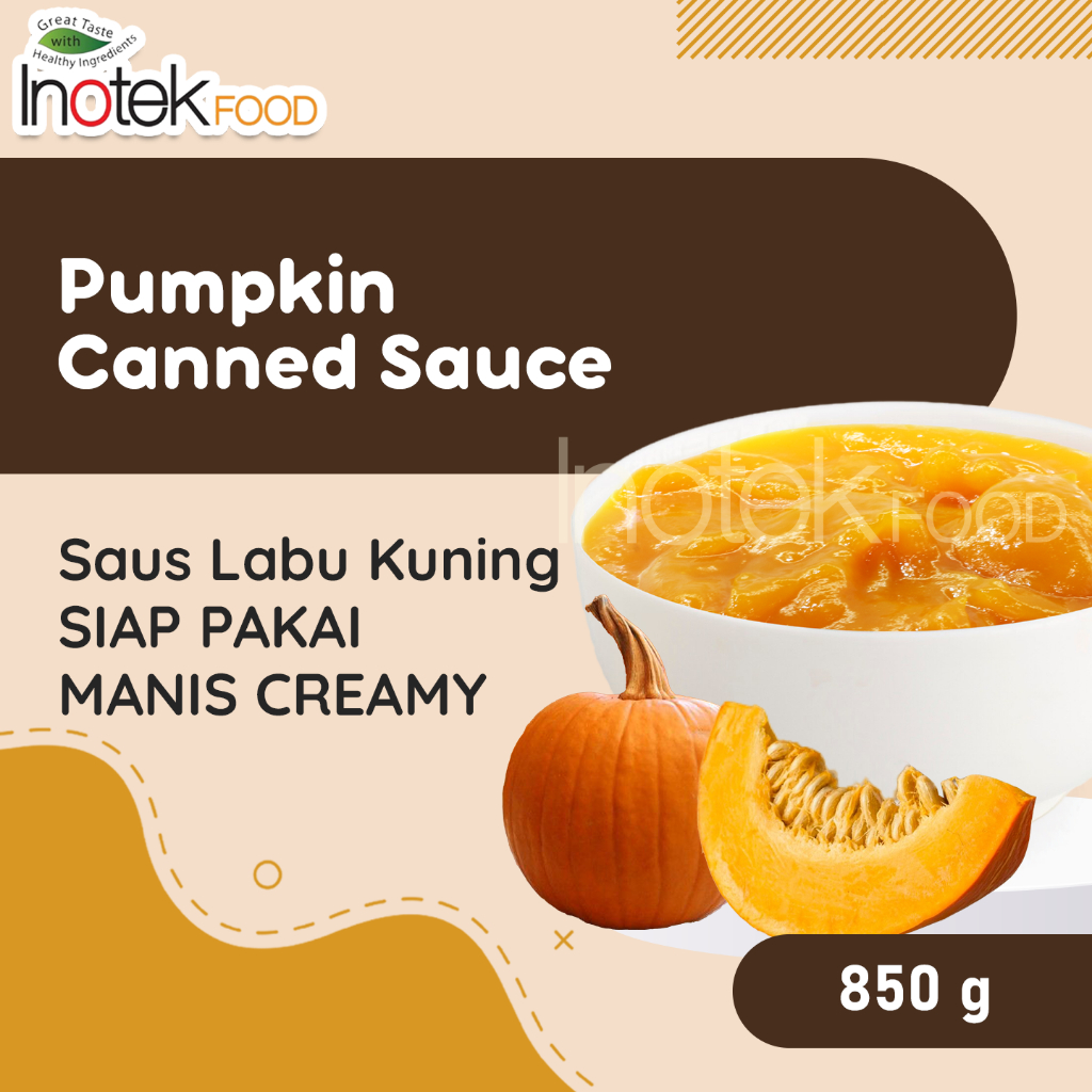 

Doking - Canned Pumpkin Sauce 850gr - Pumpkin Butter - Saus Labu Kuning Siap Pakai