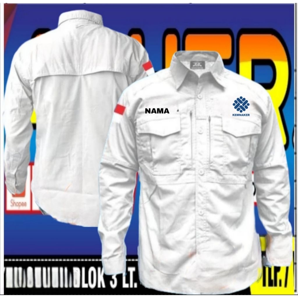 kemeja tactical kemnaker baju tactical kemnaker kemeja kemnaker baju kemnaker seragam kemnaker baju 