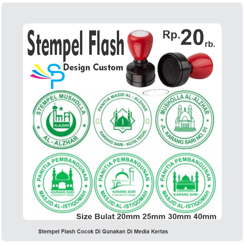 

Stempel Masjid / Musholla / DKM / Takmir Stempel MUSHOLA GEREJA dll