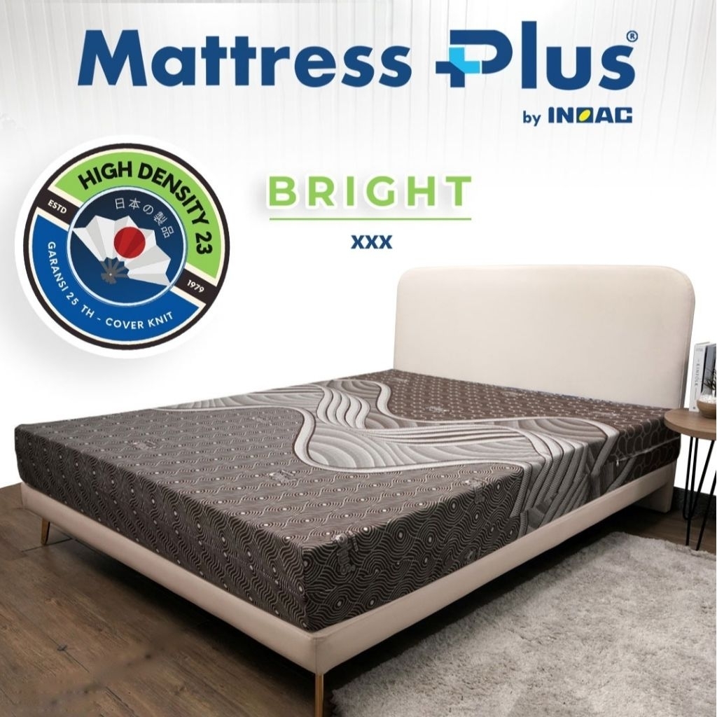 Kasur busa INOAC MPlus / Kasur busa INOAC Mattress Plus / Kasur Busa INOAC Mplus Bright D23 Tebal 20