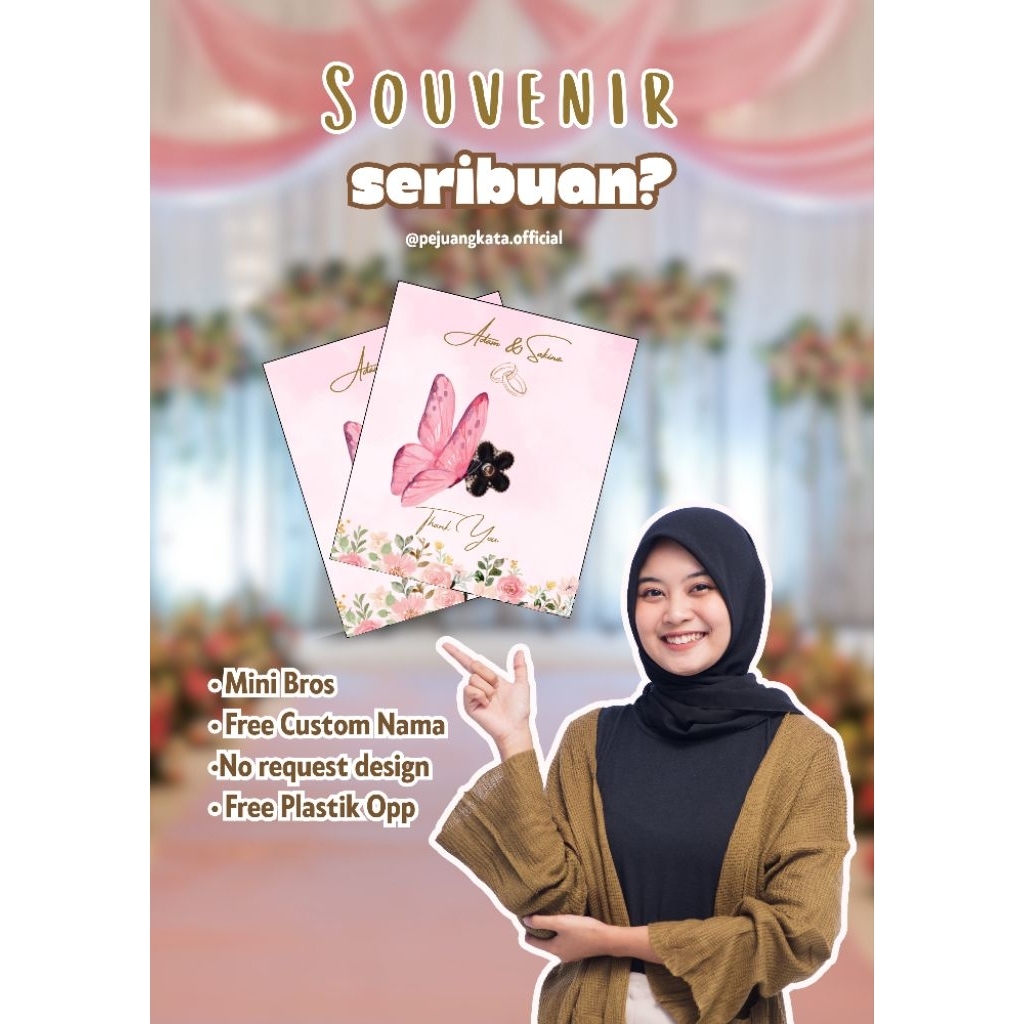 Souvenir Mini Bros Seribuan