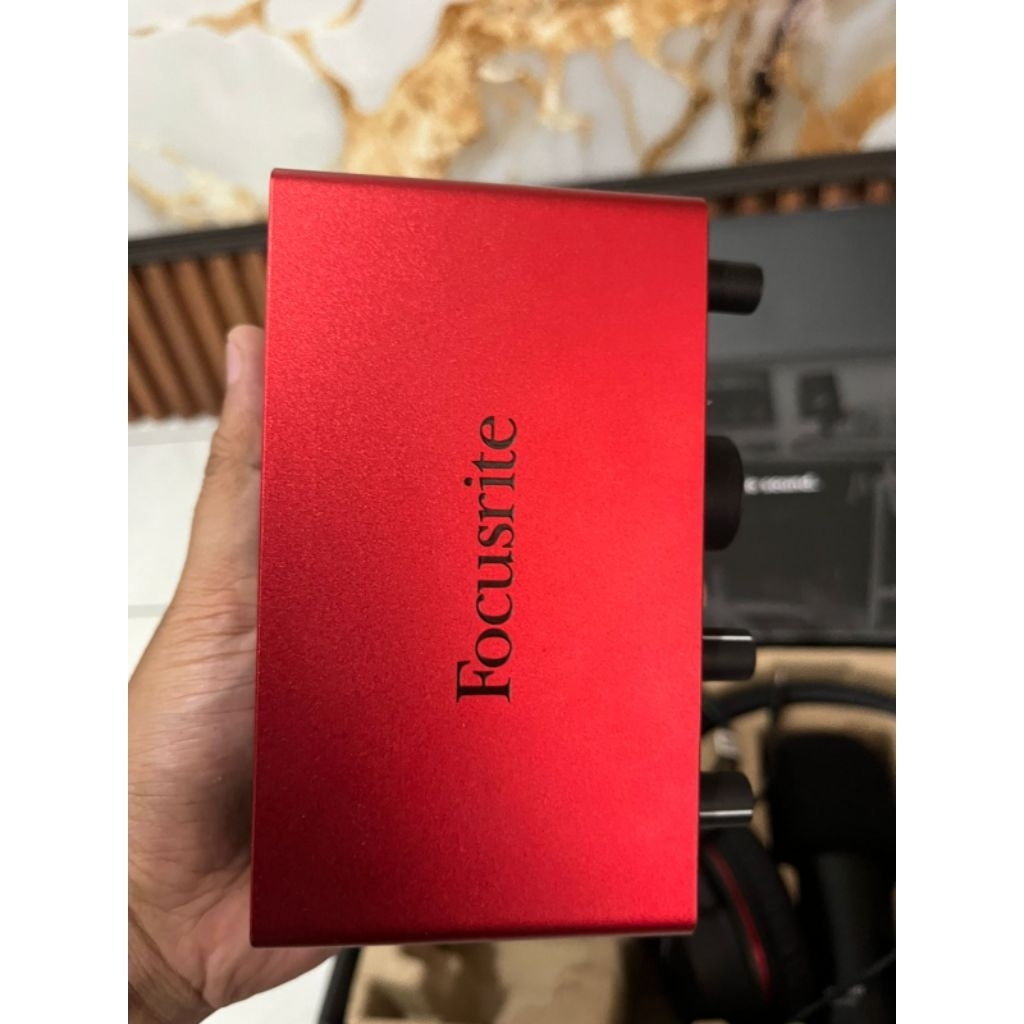 soundcard focusrite solo gen 4 terbaru second