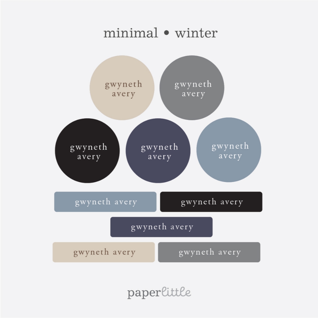 

Paperlittle / Minimal / Stiker nama waterproof label nama custom sticker dewasa anak