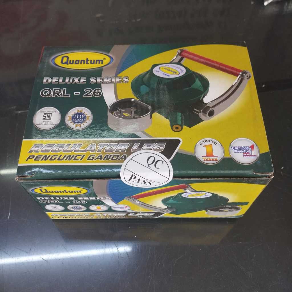 Regulator Double Lock QUANTUM QRL 26 /  Regulator Quantum QRL-26 Pengunci Ganda