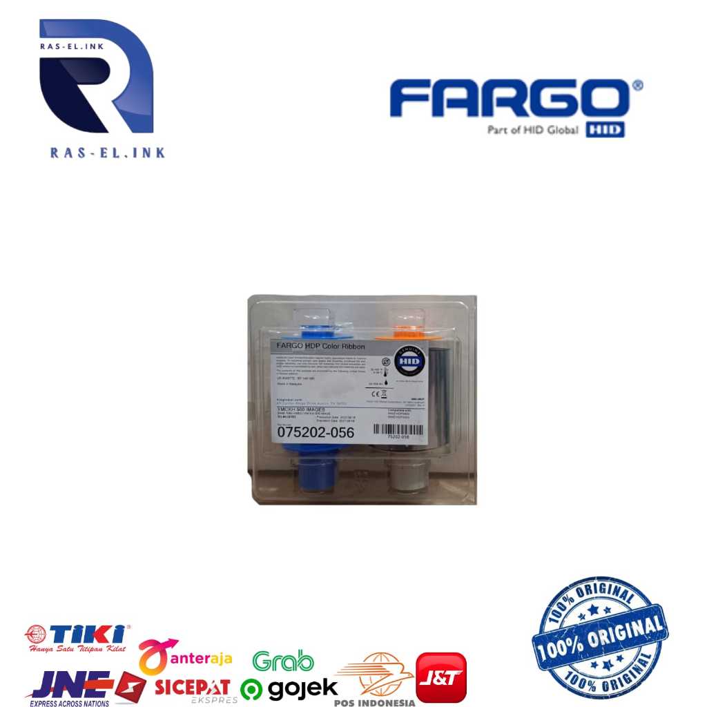 RIBBON FARGO HDP 5000 PN 075202/056 ORIGINAL