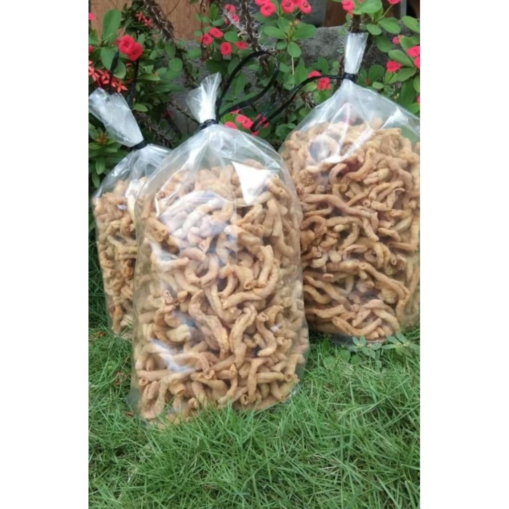 

kripik usus original 250 gram//keripik/usus