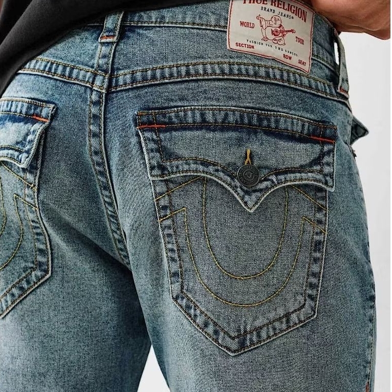 TRUE RELIGION RICKY SN FLAP 34IN MEN'S JEANS ORIGINAL