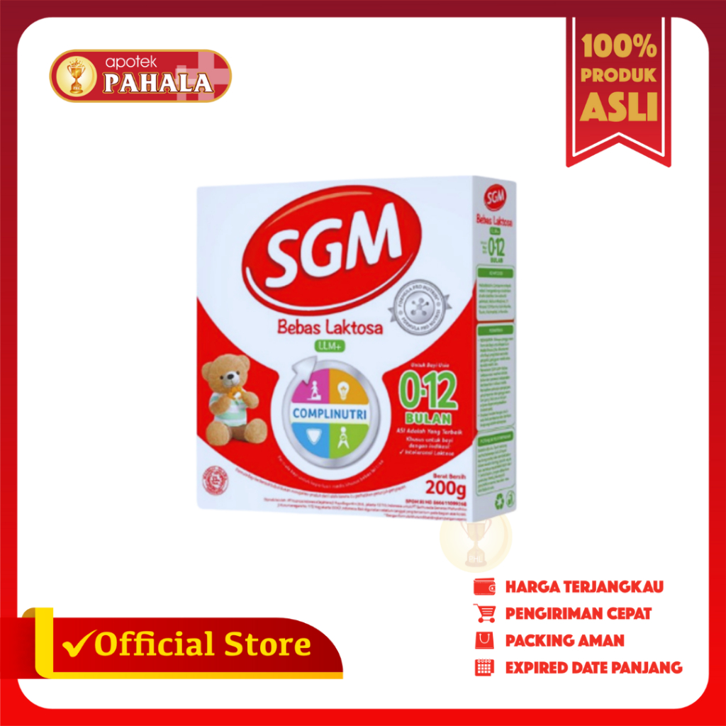 SGM LLM + 200 GR dan 400 GR SUSU BEBAS LAKTOSA