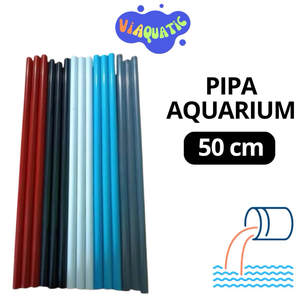 Pipa Aquarium/aquacape/kolam 50cm untuk air terjun aquarium waterfall