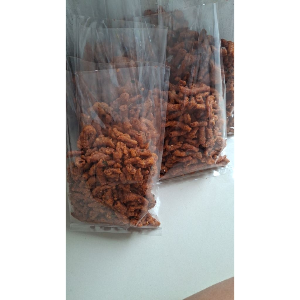 

Keripik usus pedas daun jeruk 500Gram
