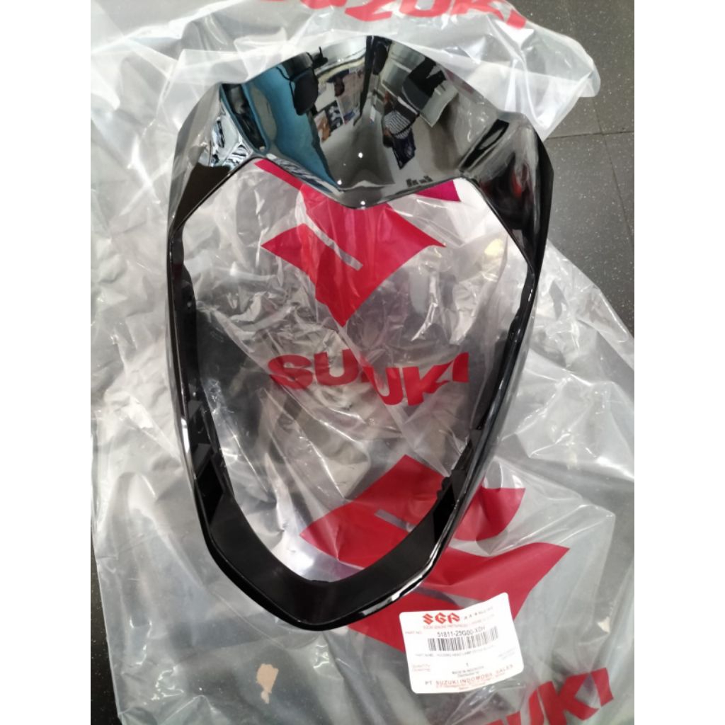 Batok lampu depan Suzuki satria Fu 150 karbu Thailand CKD warna Hitam original SGP
