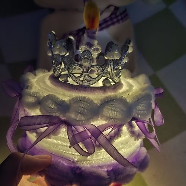 Mini bento cake, bento cake kawat bulu, cake kawat bulu, bento cake