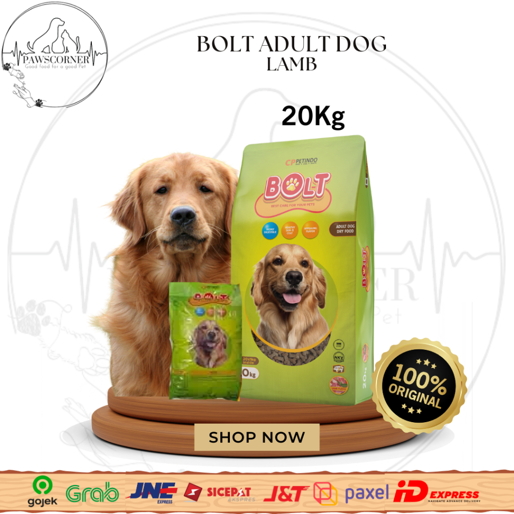 Dog Food - Bolt Dog Lamb 20kg