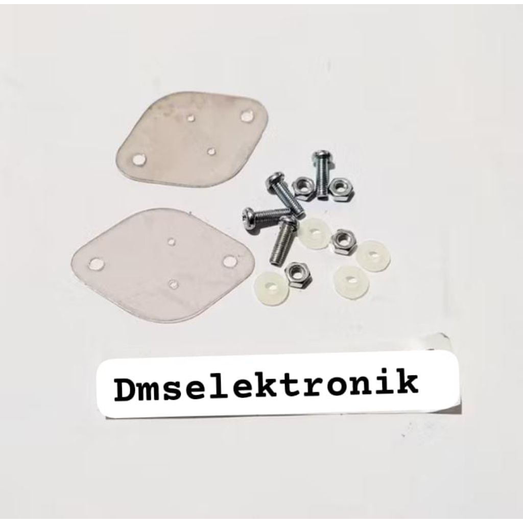Isolator Mika Isolator Transistor Jengkol Set Sesuai Foto
