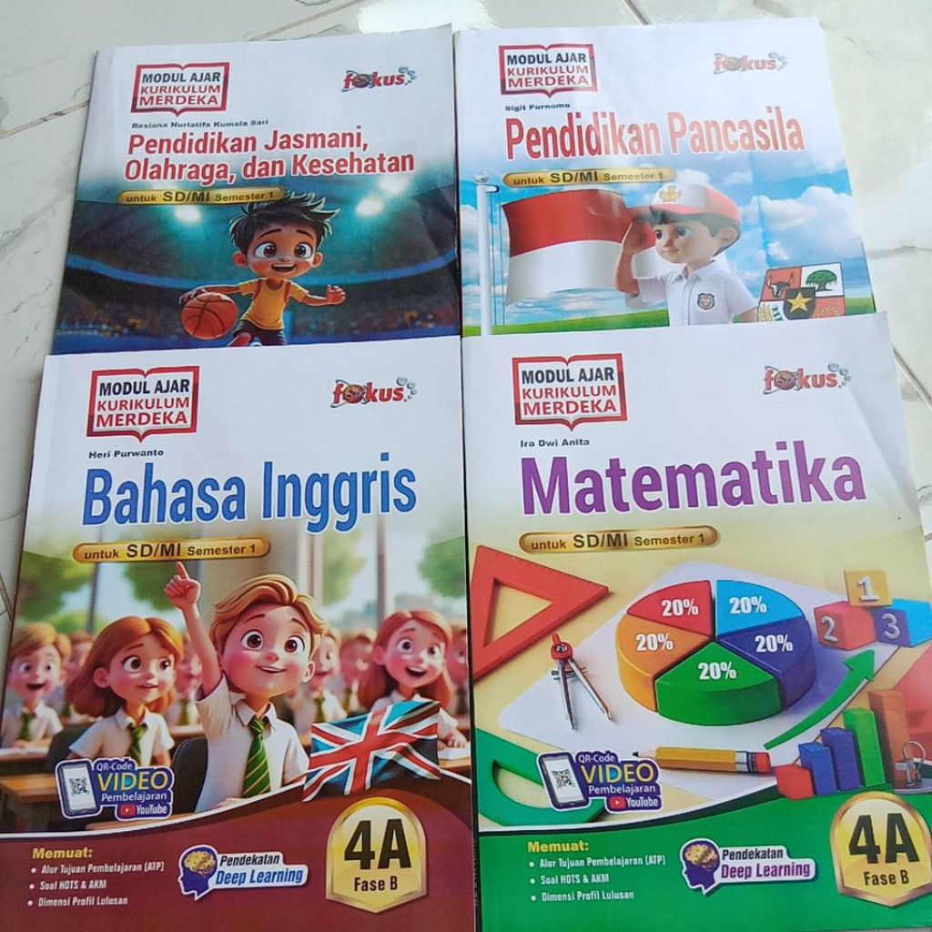 LKS fokus kelas 4 SD kurikulum merdeka