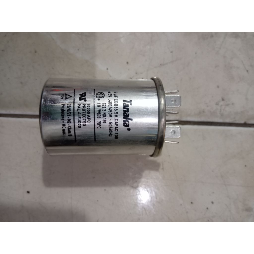 kapasitor Tanaka CBB65 5UF