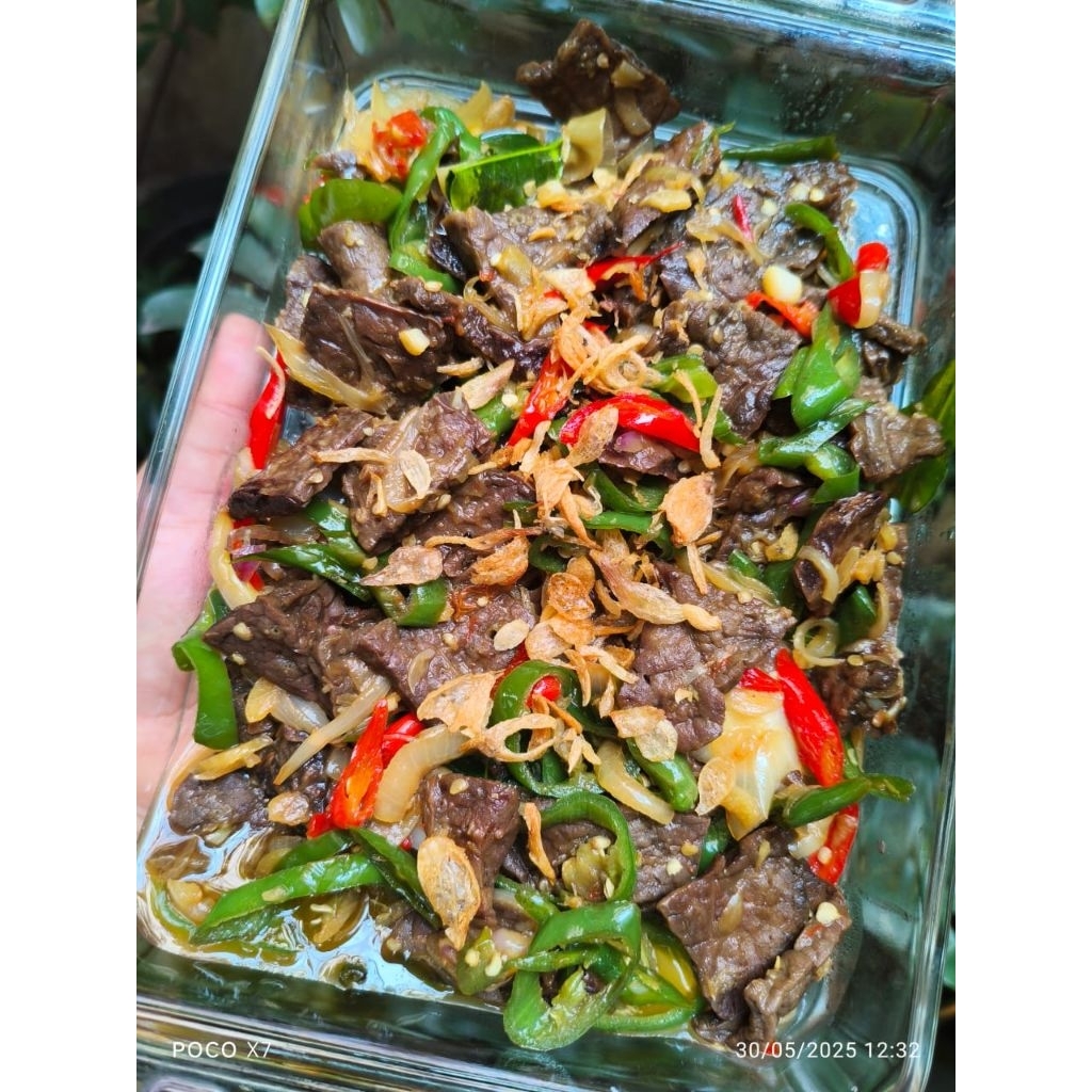 

Oseng Paruh Cabe Ijo 400 Gram
