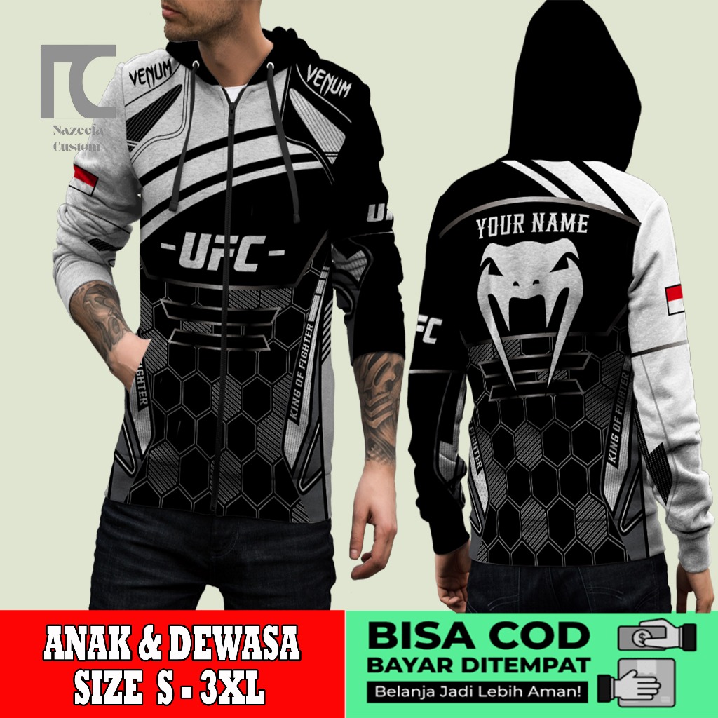 Jaket UFC Fighter MMA ART 02