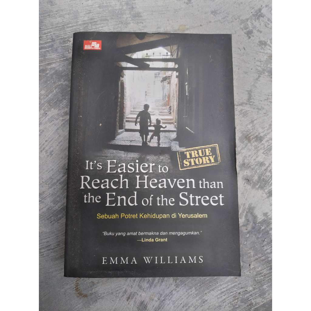 [BERUANG PRELOVED] ORI Buku Its Easier to Reach Heaven than the End of the Street [True Story, sebua