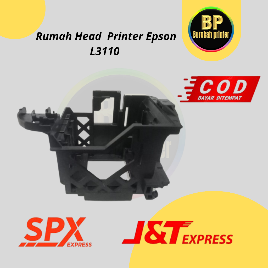 Rumah Head printer Epson L121 L120 L3110 L1110 L3210 L1210 sejenisnya, kondisi second masih normal c