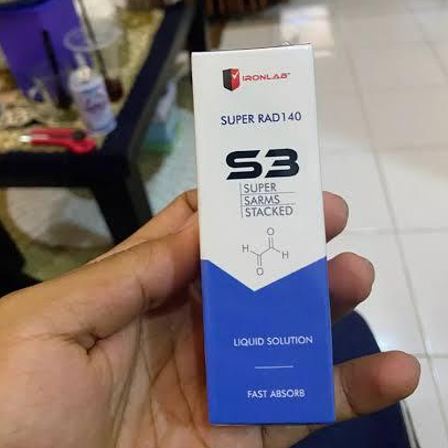 (Bonus Vit) SARM IRONLABS Super Rad 140 isi 30ml
