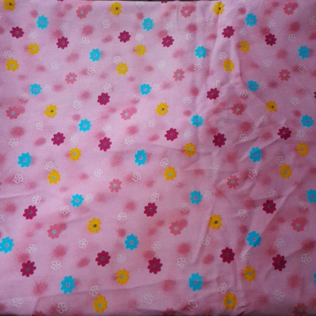 KAIN SOFT JEANS DENIM MOTIF