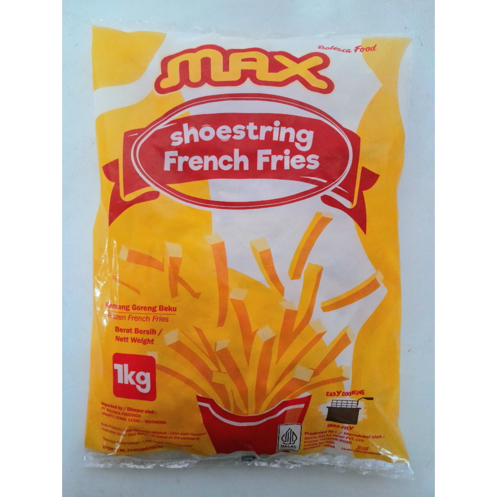 

MAX kentang goreng shoestring 1kg