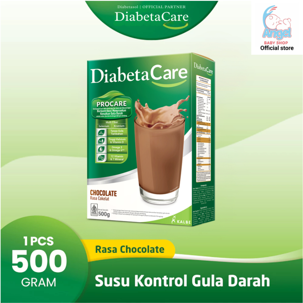 

DIABETACARE CHOCOLATE / VANILLA 500GR