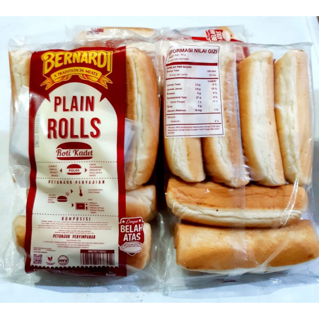 

ROTI HOTDOG BELAH ATAS ISI 6 ( ROTI SAJA)