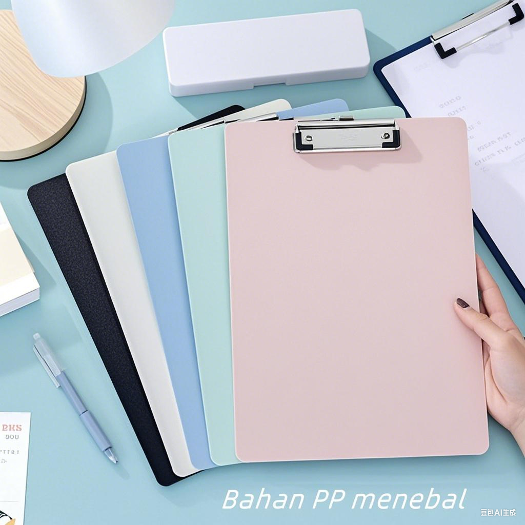 

A4 Test Board Clerk's board Clipboard ATK Papan Jalan Fleksibel Ringan Papan Ujian Folio Kalsiboard Bahan PP Menebal Anti Air