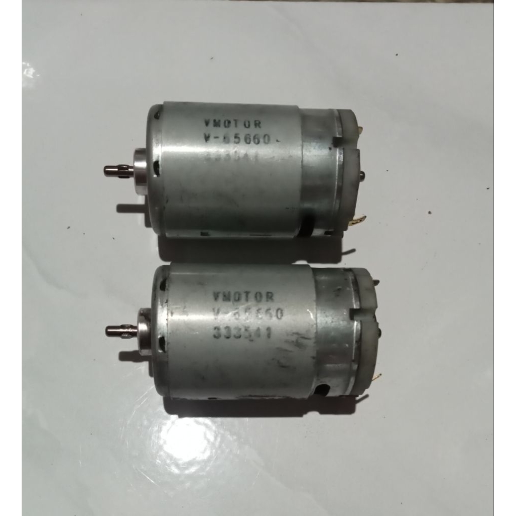 Dinamo motor bekas copotan mesin bor