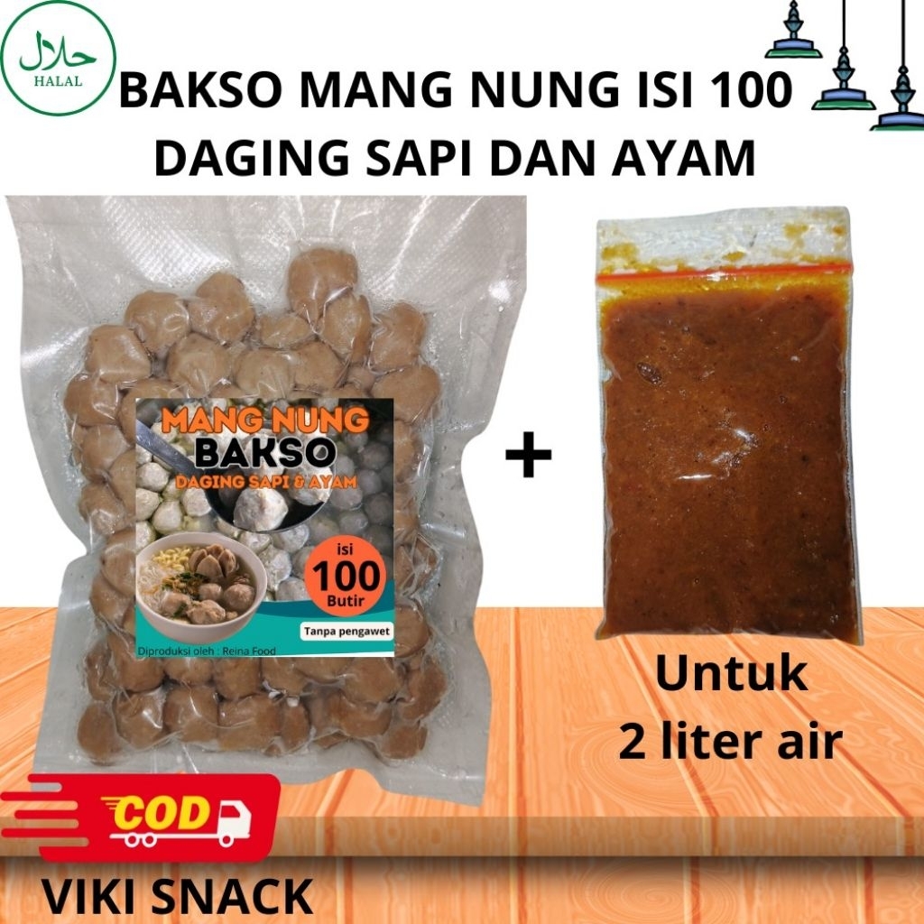 

bakso kecil daging sapi isi 100 free bumbu