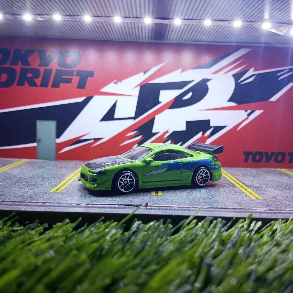 HOTWHEELS FAST FURIOUS BRIAN MITSUBISHI ECLIPSE LOOSE