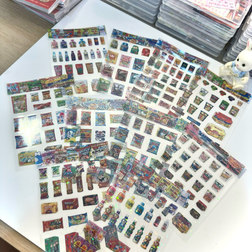 

Sticker Sheet Deco | Japan Snack Hologram